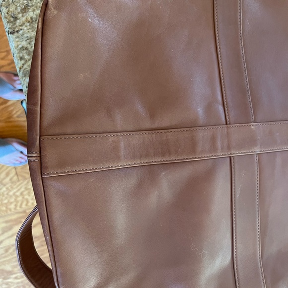 VINTAGE COACH Stunning maple leather duffle in immaculate condition - Picture 15 of 15